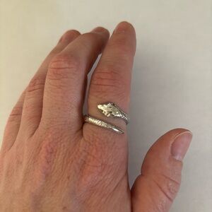 Miranda Frye Cobra Ring Silver